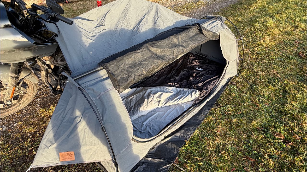 The Outlaw Motorcycle Camping tent