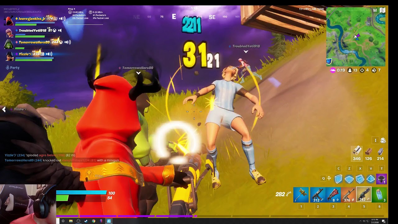 FUN ON FORTNITE with Preston and Aaron