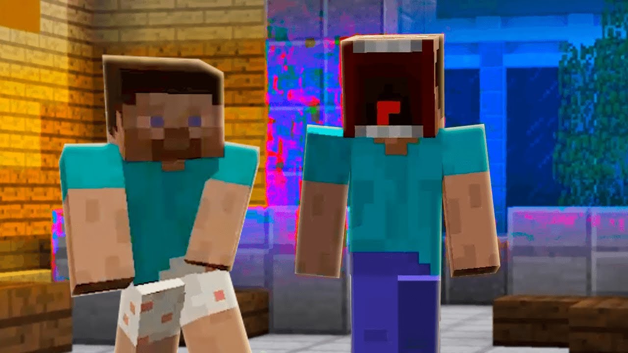 Меня преследуют странные Стивы! Маньяк в Майнкрафте!