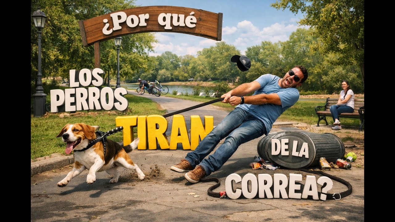 Por qué los PERROS tiran de la CORREA?