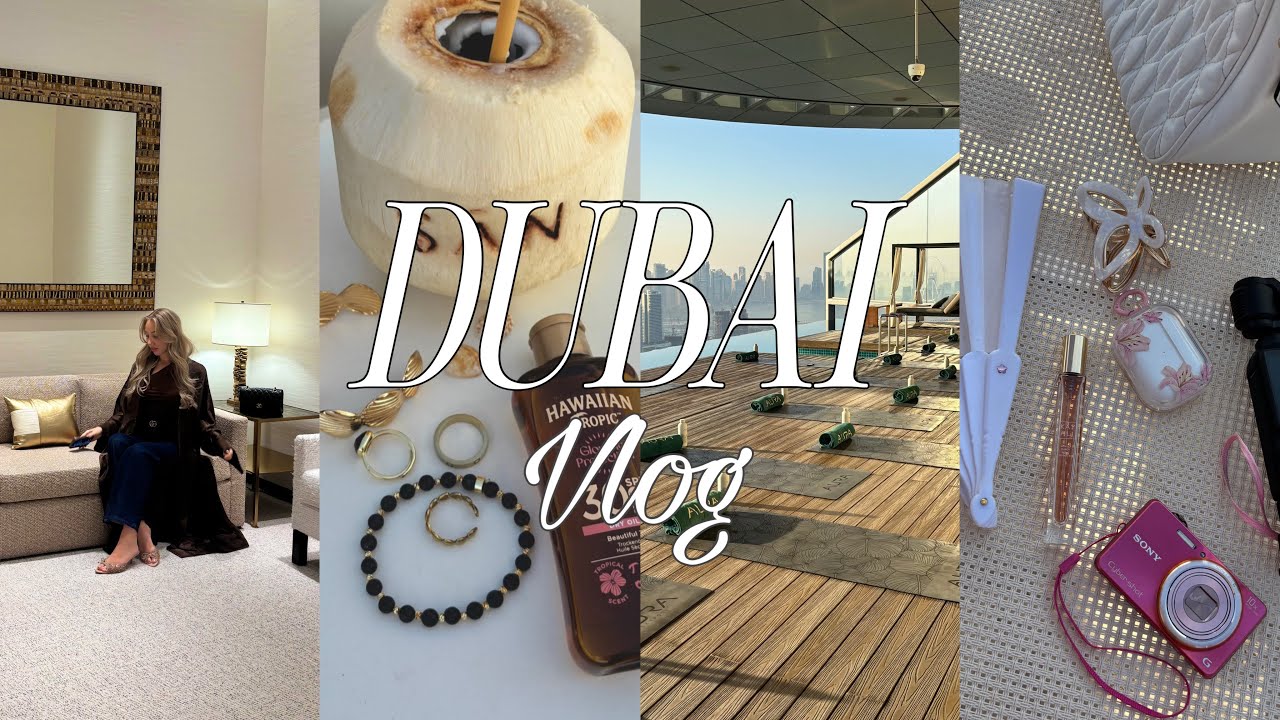 DUBAI Vlog🇦🇪 | Beaches, F1 & girl stuff 🏎️💄