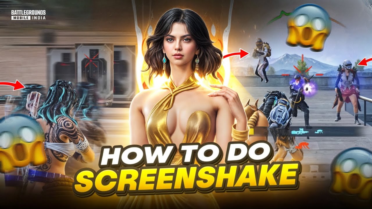 Secret ScreenShake Technique for Close Range |😱🔥 intense 1v4 Clutches | BGMI