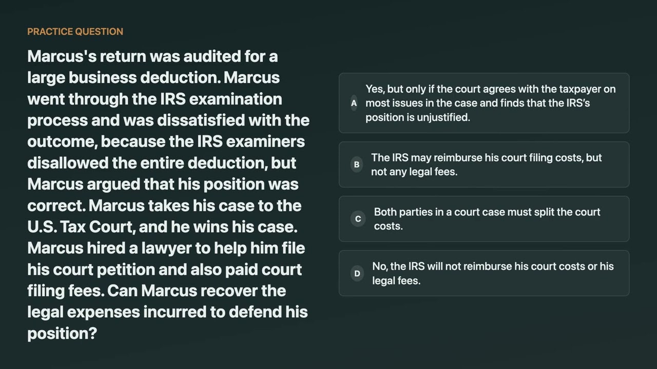 EA Exam Course: The 90-Day Letter: Notice of Deficiency Deadlines & Tax Court Access