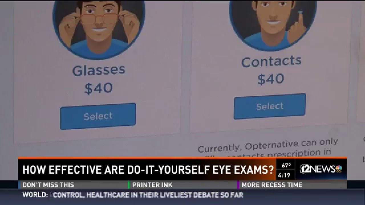 Online Eye Exams?