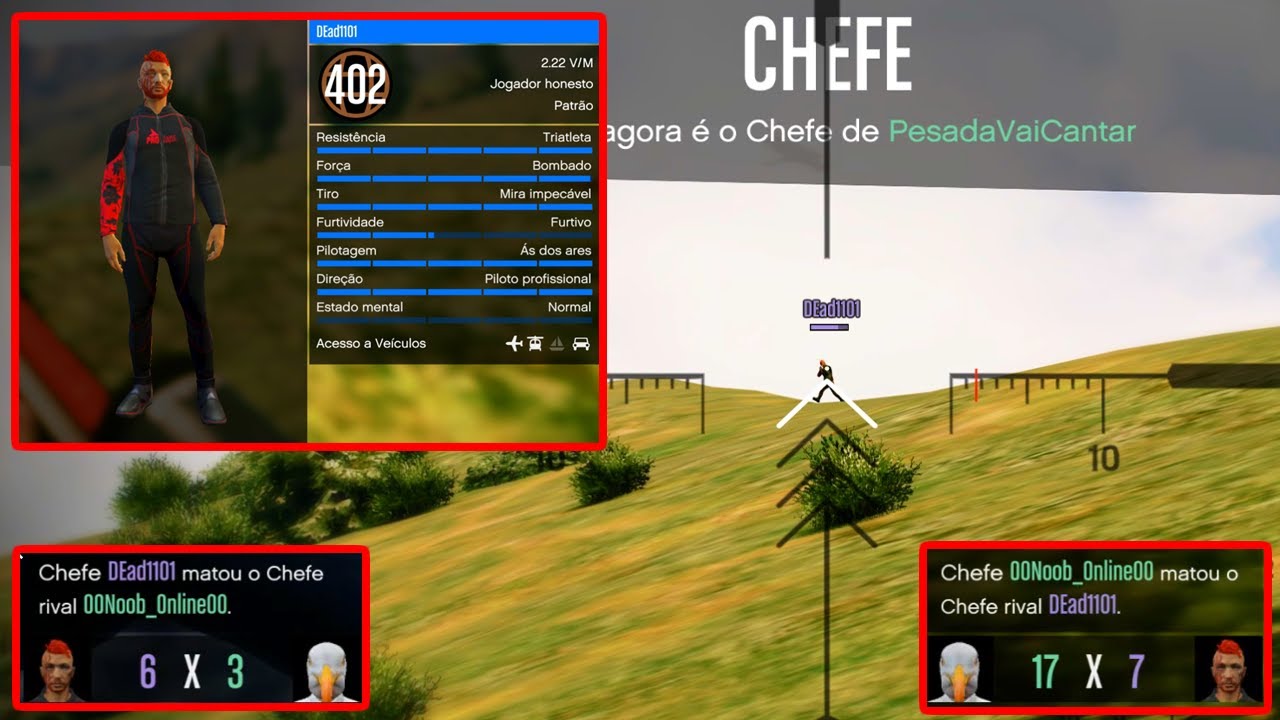 GTA 5 Online PC - Treta Com Tryhack (final cômico)