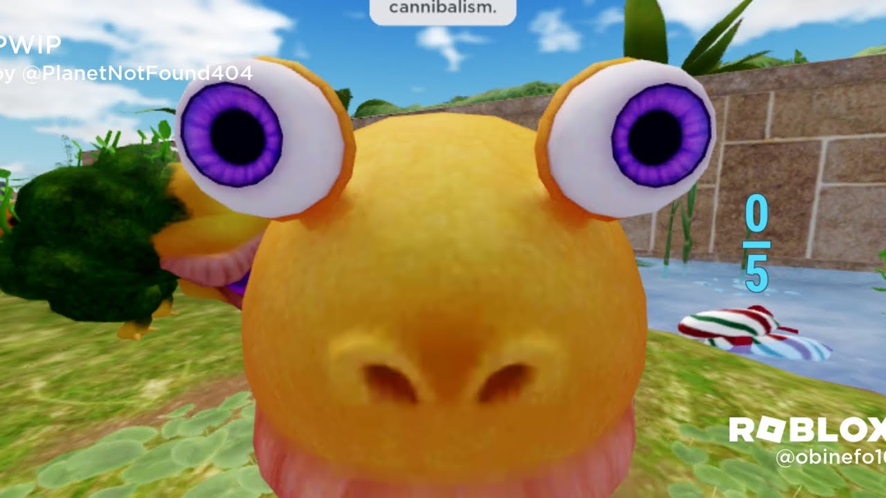 Flying Orange Bulborb In Pikmin WIP