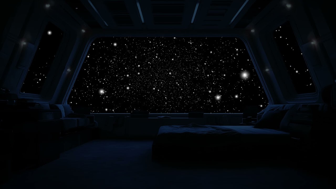 Deep Cosmic Ambience & Space Waves | Drifting in the Silent Universe for Restful Sleep