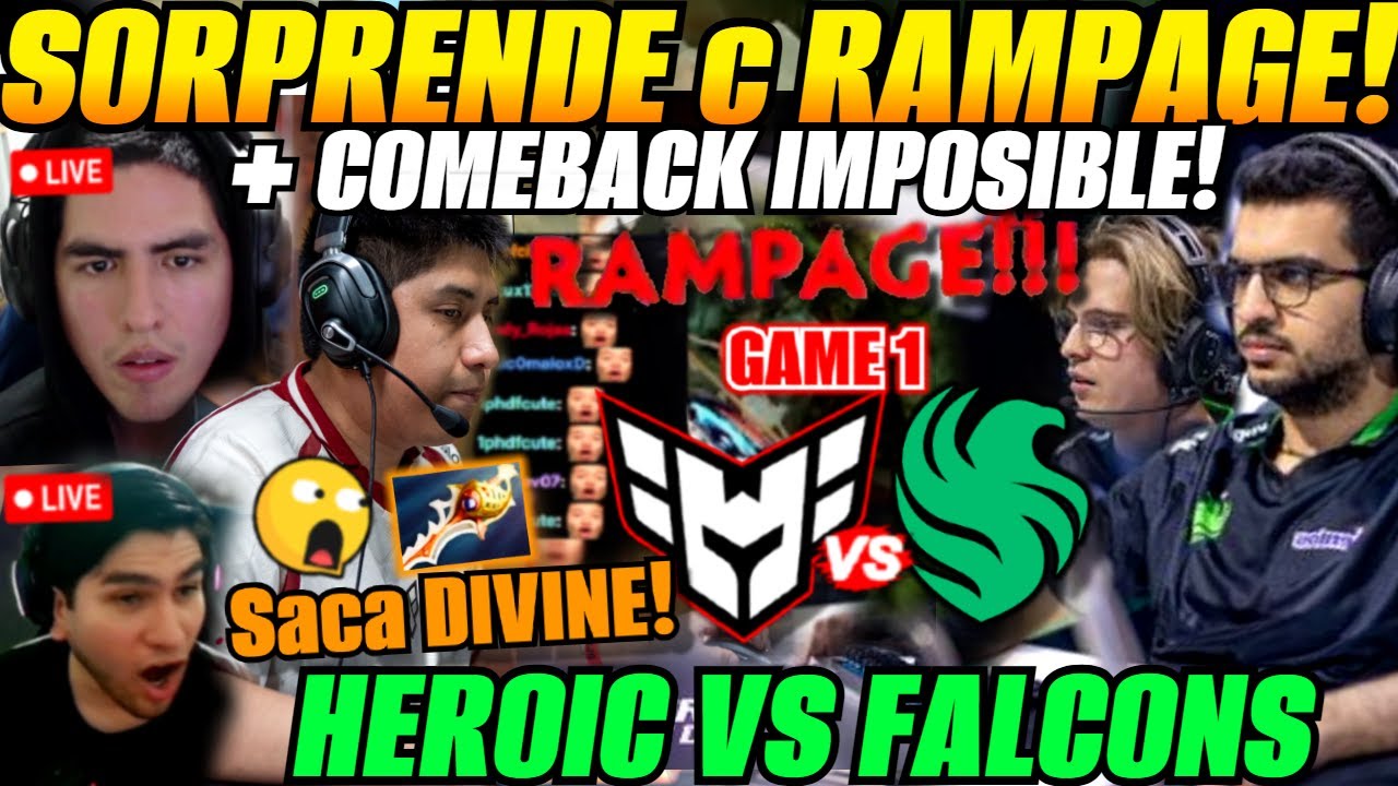 😲Wisper best comeback of the tournament! HEROIC vs FALCONS Bo1 BLAST Slam IV😲Leo, Benjaz analyst