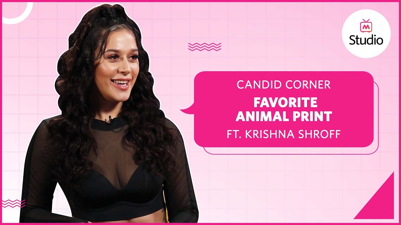 Celebrity Rapid Fire Ft. Krishna Shroff l Candid Corner - Myntra Studio