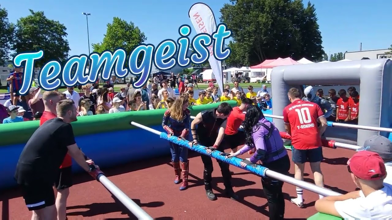 Menschenkicker Riesen Tischfussball