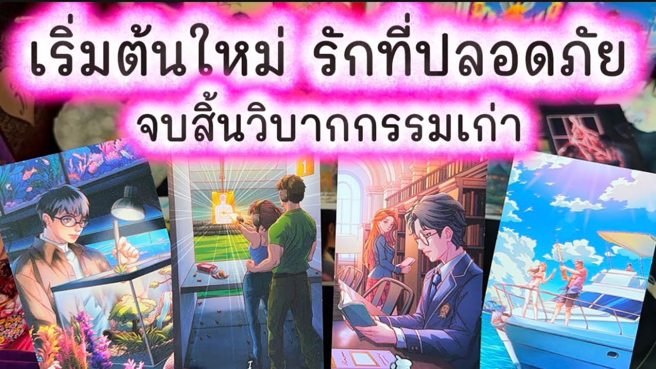 💓 เริ่มต้นใหม่ รักที่ปลอดภัย จบวิบากกรรมเก่า 💓 #ความรัก #tarot #ดูดวงความรัก #tarotreading #love 