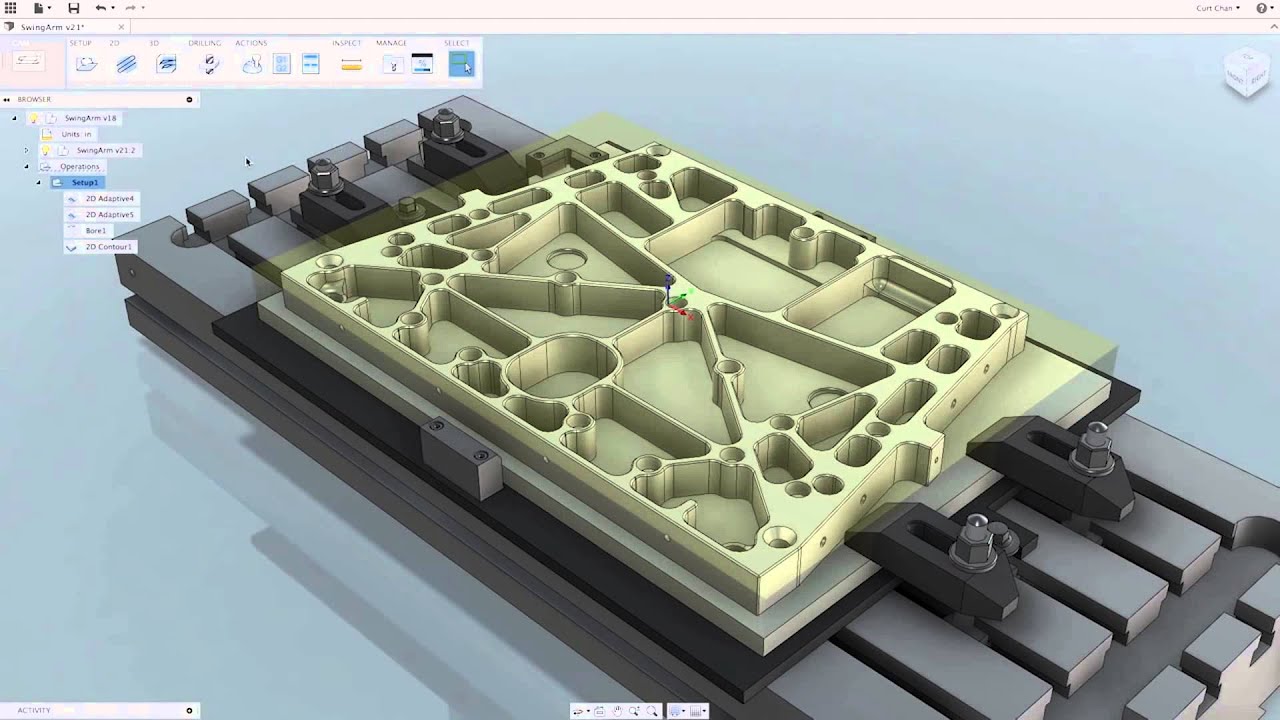 Fusion 360: 2.5 eksen işleme