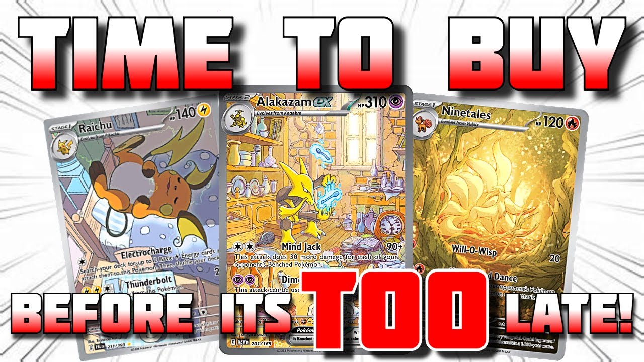Купите эти карты покемонов, пока не стало слишком поздно! #pokemoninvesting