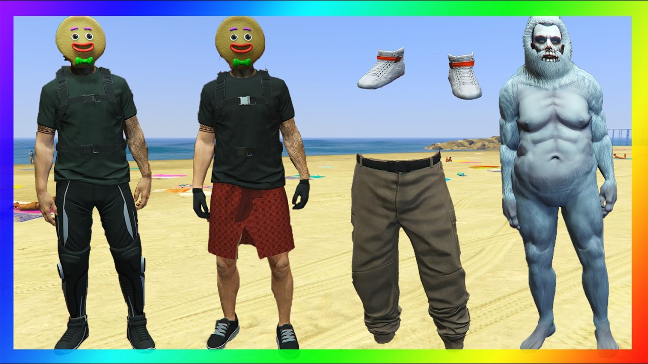 Top 5 SOLO EASY Outfit Glitches in GTA Online! 1
