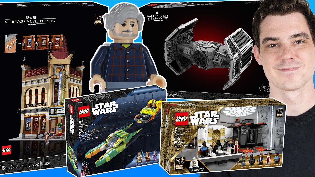 ВСЕ СЛУХИ о LEGO Star Wars 2027 ГОДА! (Облачный город, Деревня эвоков, минифигурки по концепт-арт...