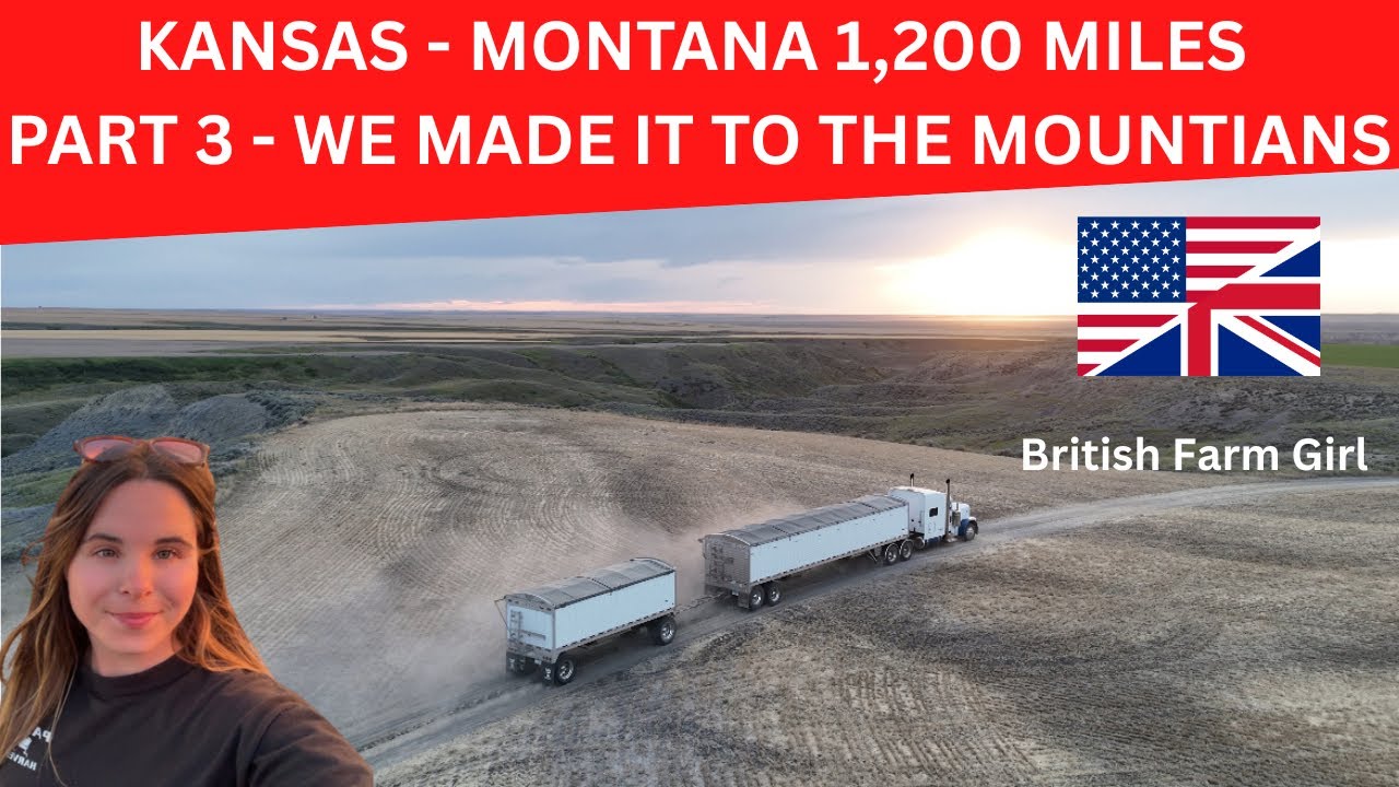 KANSAS- MONTANA 1,200 MILES PART3 - WE MADE IT TO THE MOUNTAINS 