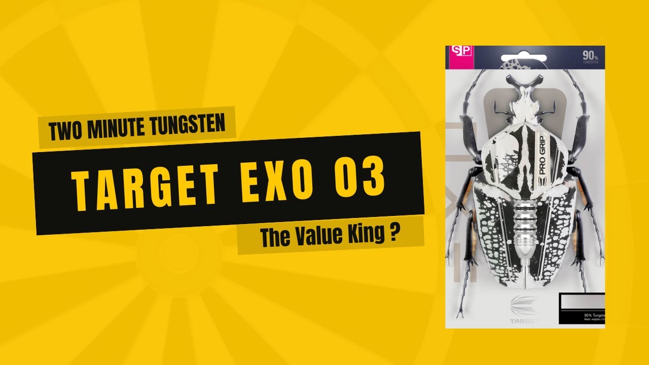 Target Exo 03 Darts Review | Best Value 90% Tungsten?