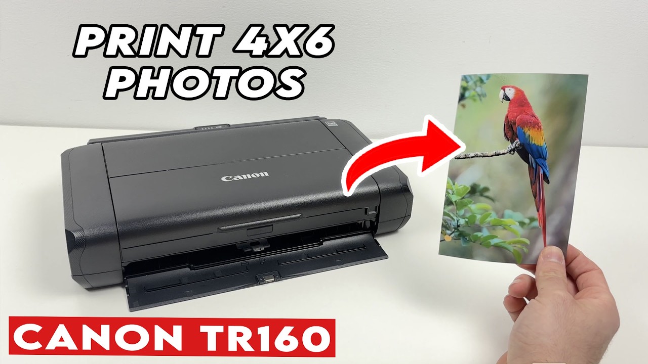 How to Print Pictures With the Canon PIXMA TR160
