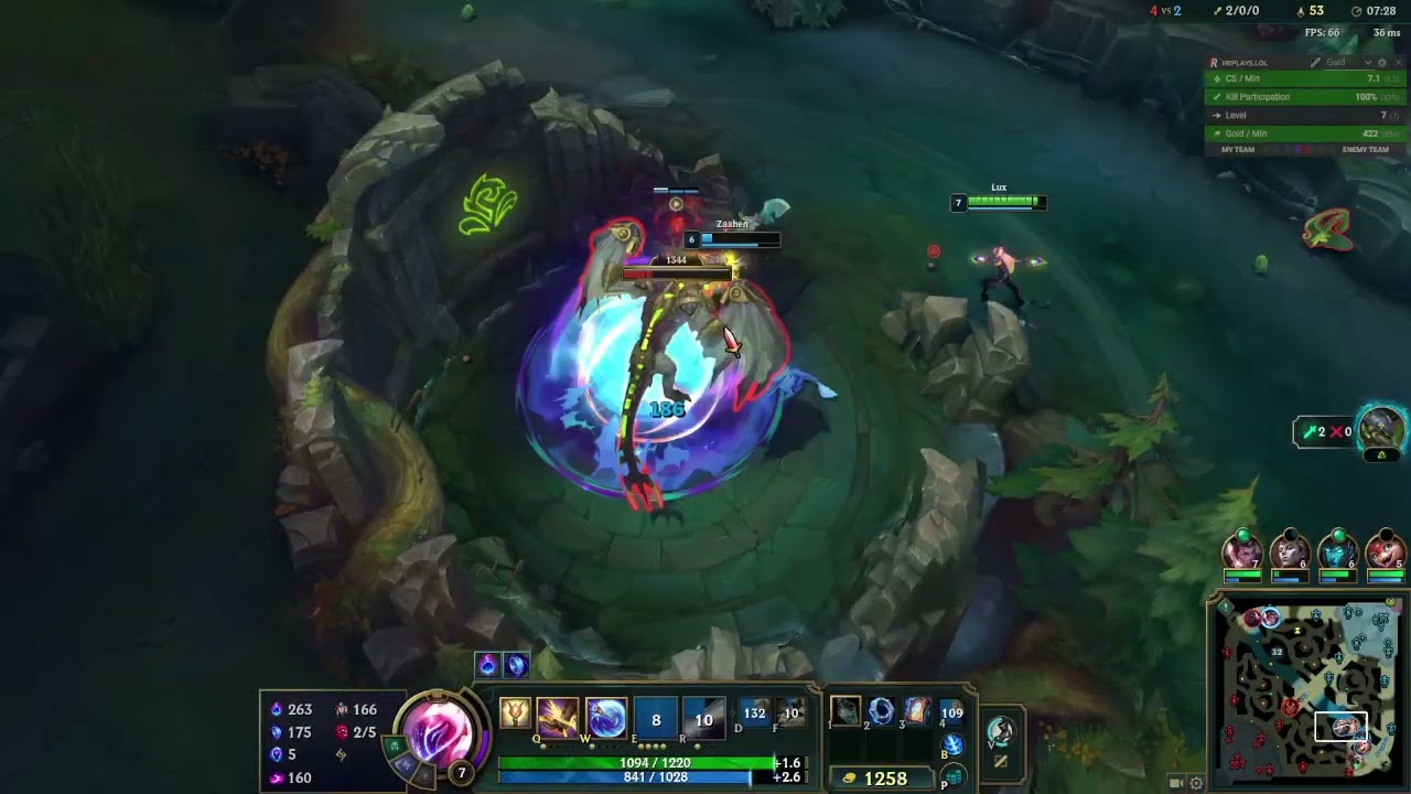 Lux Game 37 (Loss vs Taliyah)