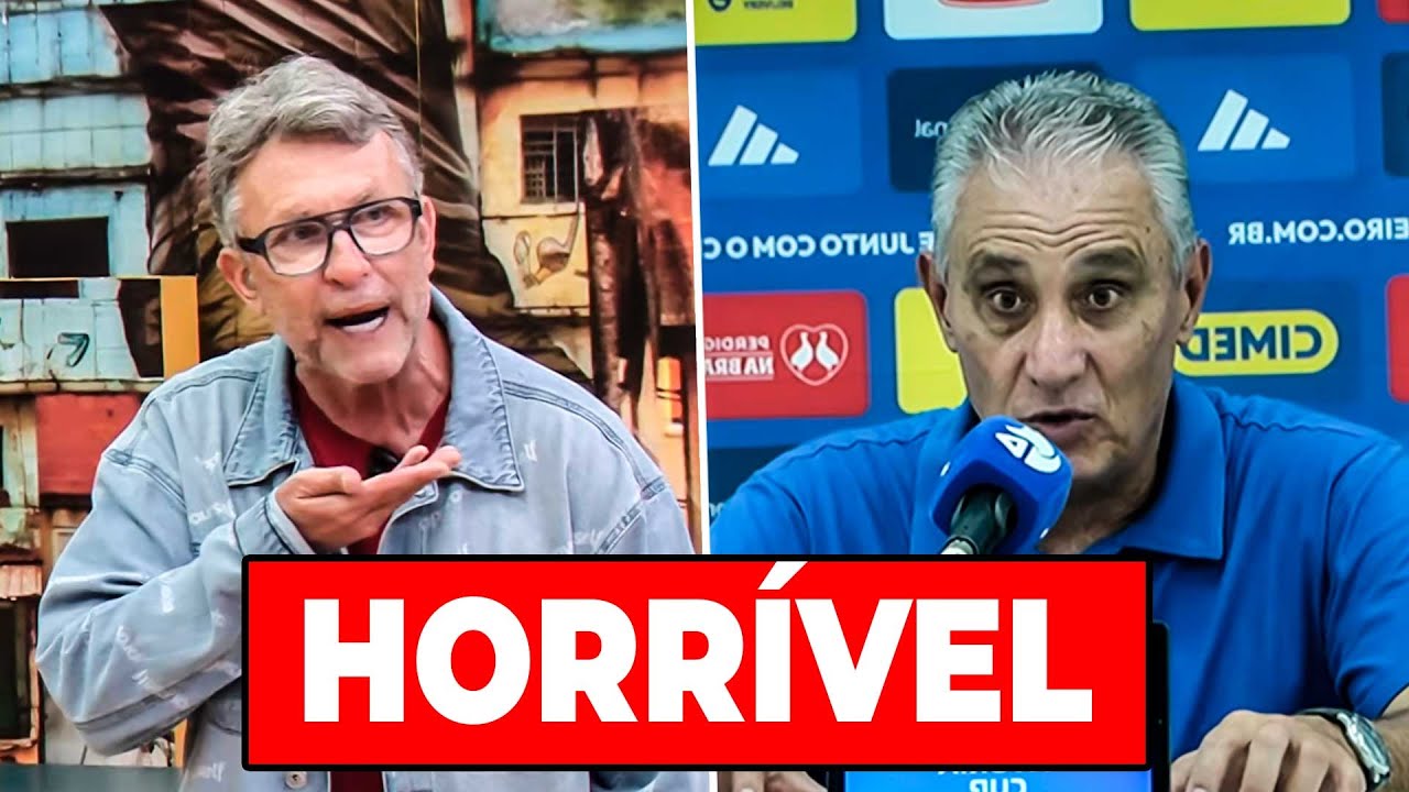 TRETA! NETO DETONOU TITE APÓS DERROTA HUMILHANTE DO CRUZEIRO ''ESSE CARA NÃO SABE TREINAR''