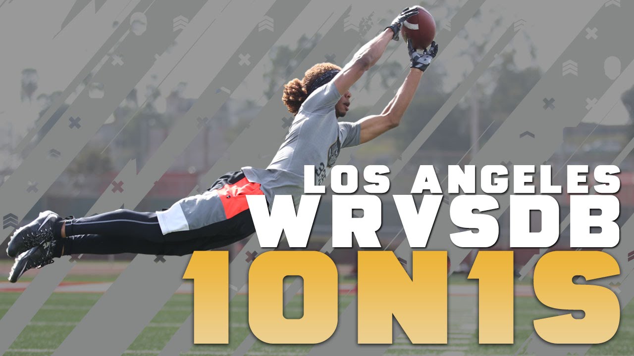 Nike Football's The Opening Los Angeles 2016 | WR vs DB 1 on 1's