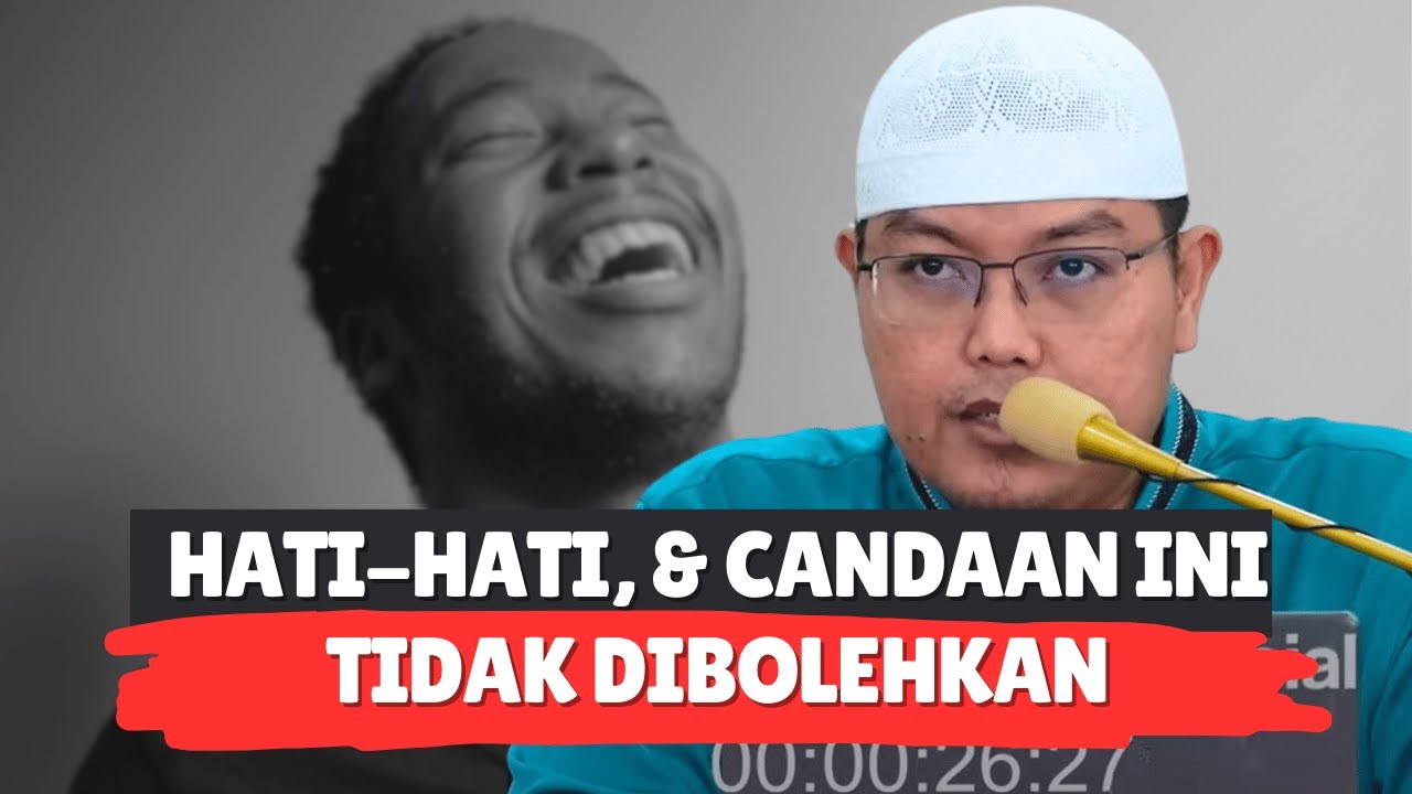 HATI-HATI! CANDAAN INI TIDAK DIPERBOLEHKAN - Ustadz Dr. Firanda Andirja, M.A