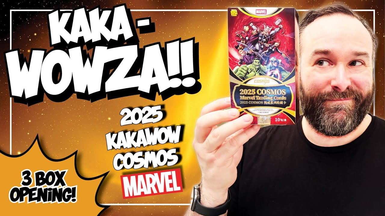 Opening Three More Boxes of 2025 Kakawow Cosmos Marvel Cards!