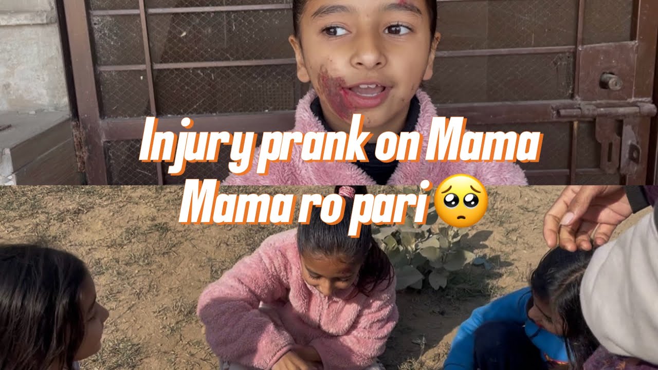 Mama ke sath prank Kia mama ro pari🥺