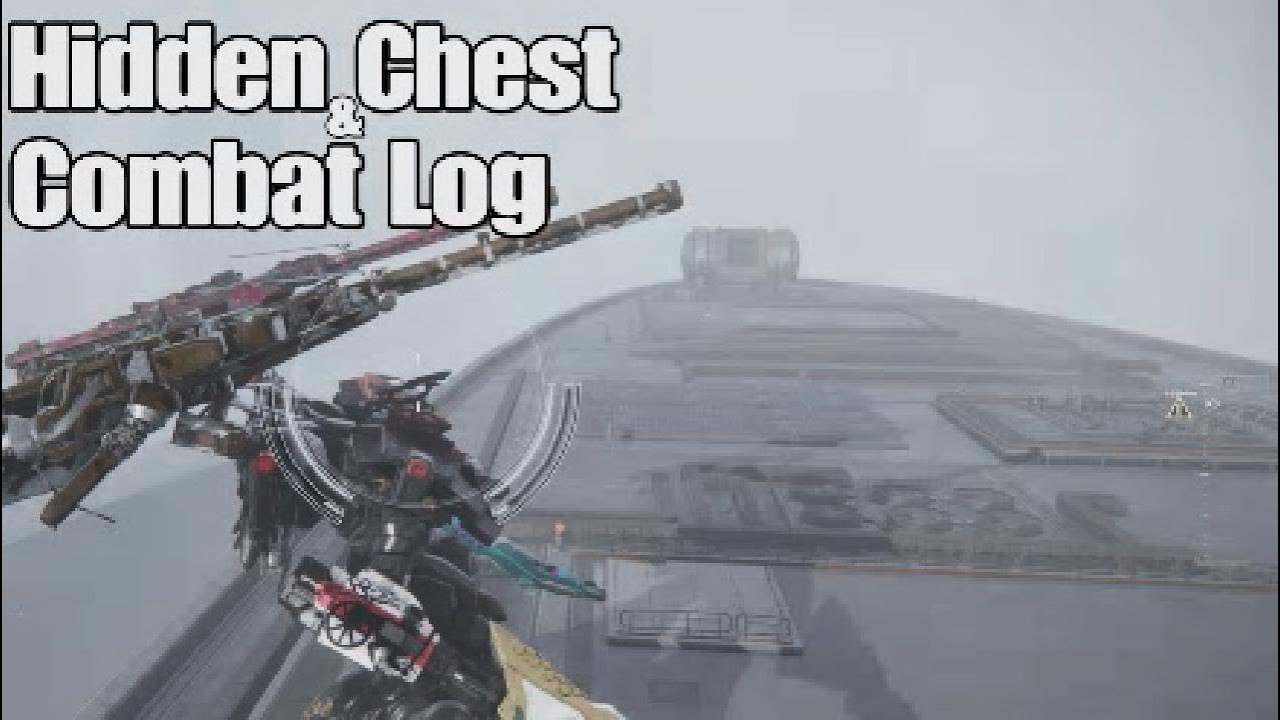 Armored Core 6 - Floating City Hidden Combat Log and Chest