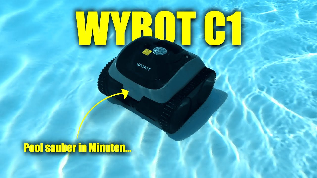 WYBOT C1 im Praxistest: Der kabellose Poolroboter für Wände, Boden & Wasserlinie unter 500€! | Venix