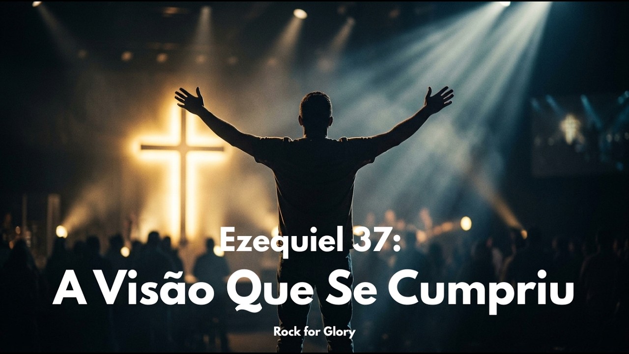 O Vale dos Ossos Secos (Ezequiel 37) | Louvor Gospel de Esperança | Rock for Glory