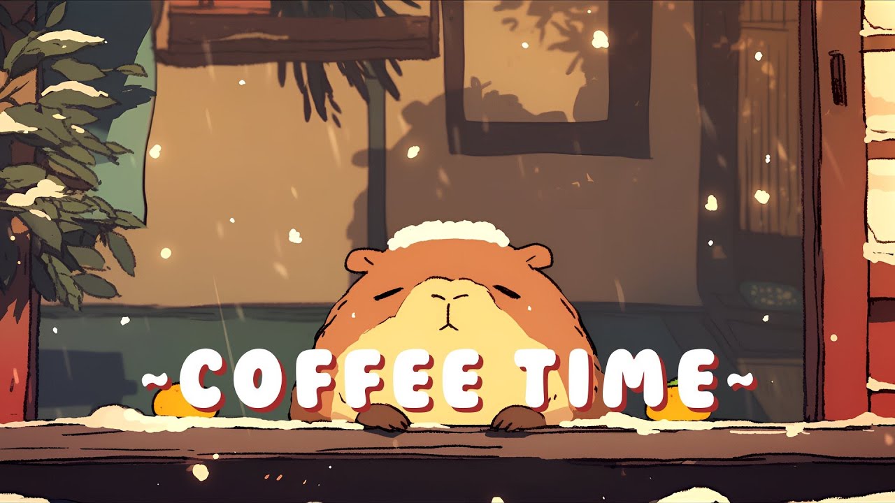 Lofi Capybara Radio - Peaceful Music for Your Soul ~ Calm Energy ~ 🎵 💫 | Sleep Aid