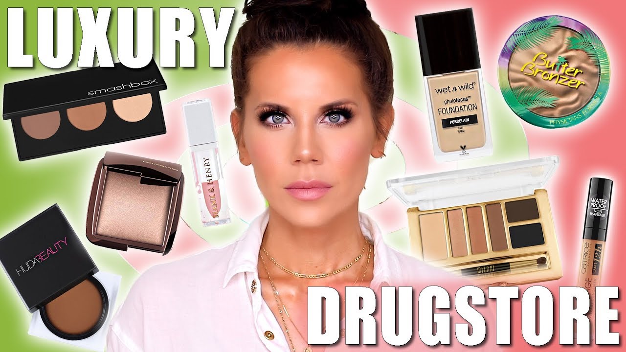 50/50 LUXURY MAKEUP vs. CHEAP MAKEUP