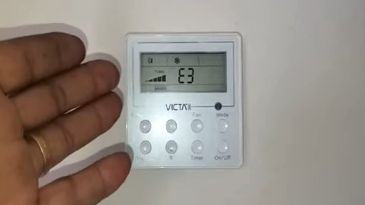 ERROR E3 Y E4 AIRE´VICTA´IVERTER ,¿QUE SIGNIFICA Y COMO LO REPARO?