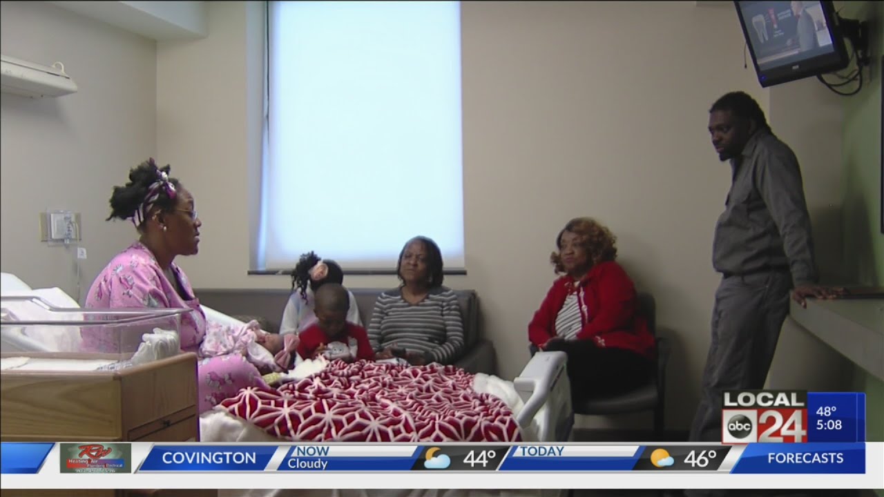Methodist South Welcome New Baby In New Year