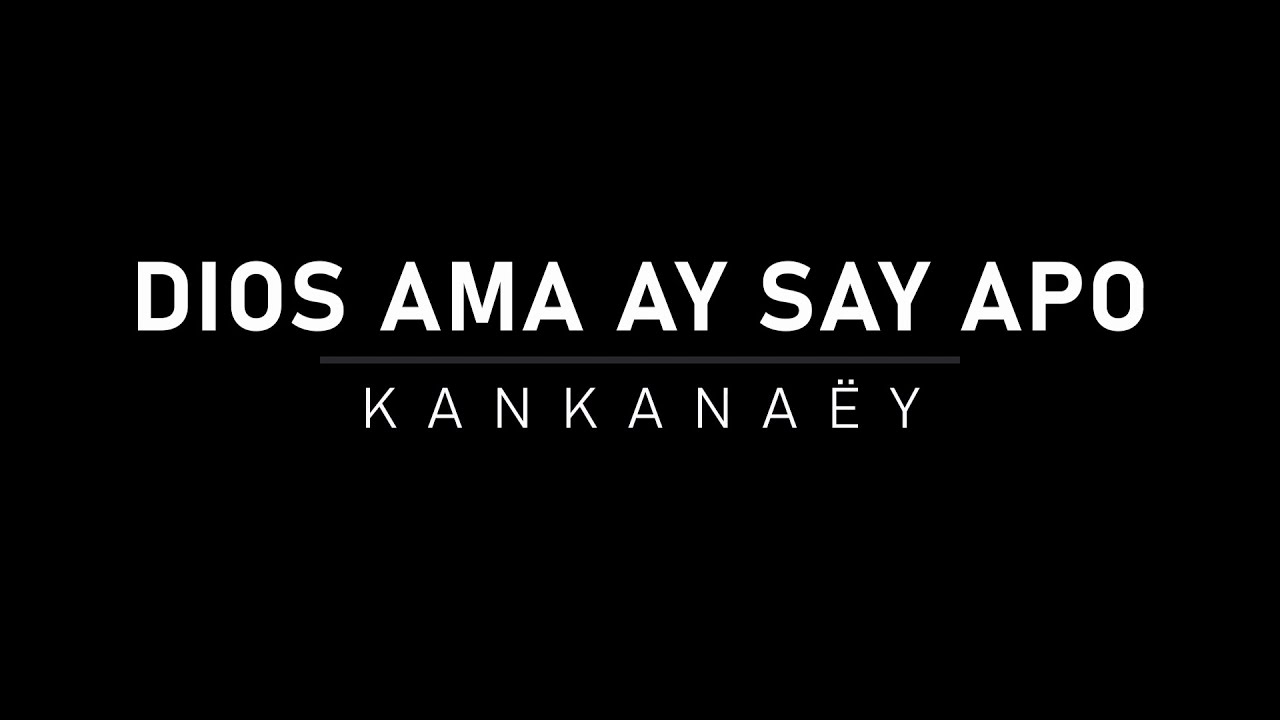 Dios Ama Ay Say Apo | Kankanaey Church Song | Mankanta Tako