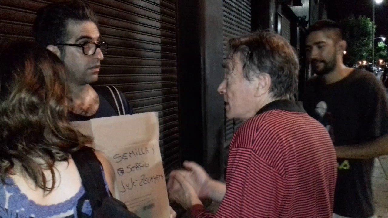Sergio Dawi a la salida de Niceto 28.12.2016