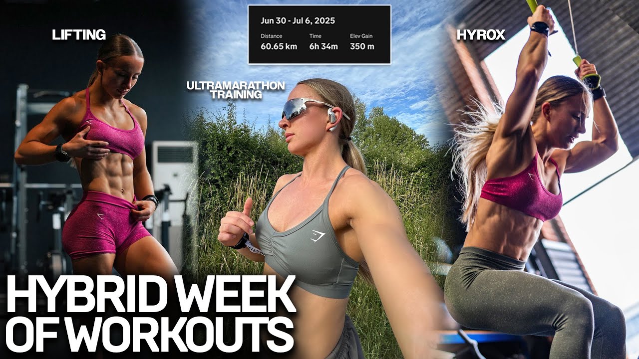 HYBRID TRAINING WEEK OF WORKOUTS