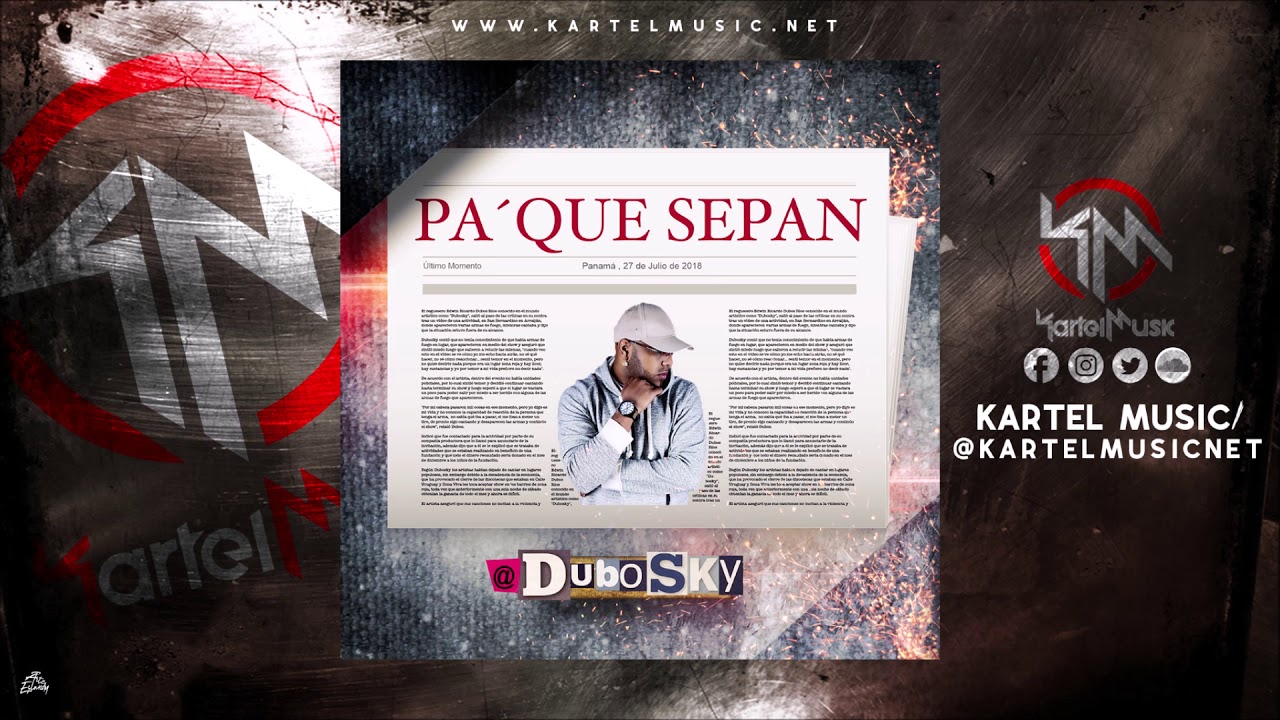 Dubosky - Pa Que Sepan | Audio Oficial