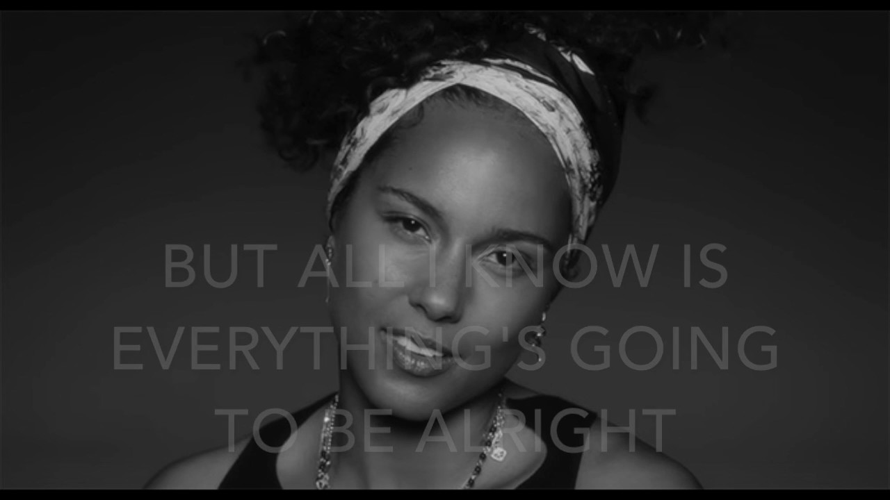 No one (-4) - Alicia Keys - Karaoke male lower