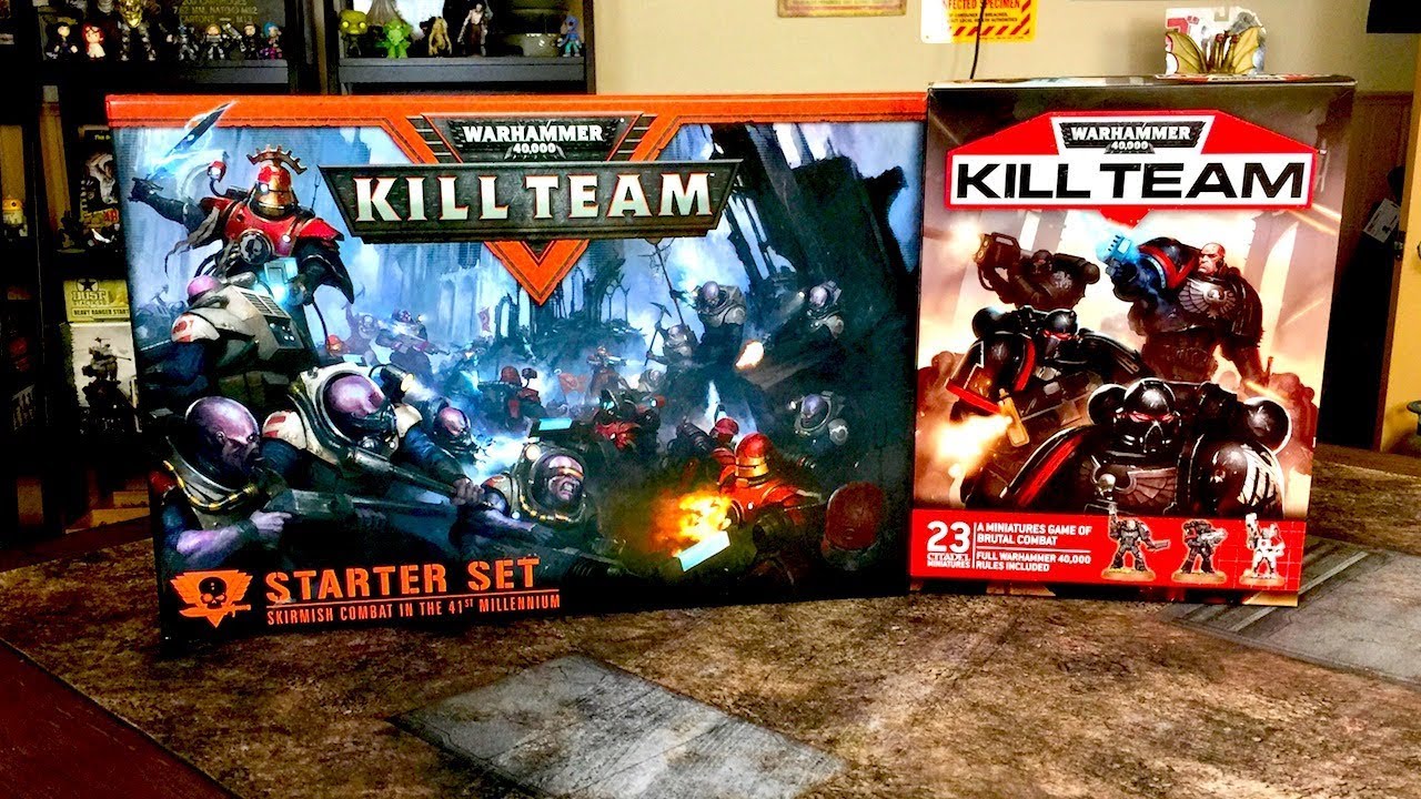 KILL TEAM Starter Sets, 2018 vs 2016 Comparison