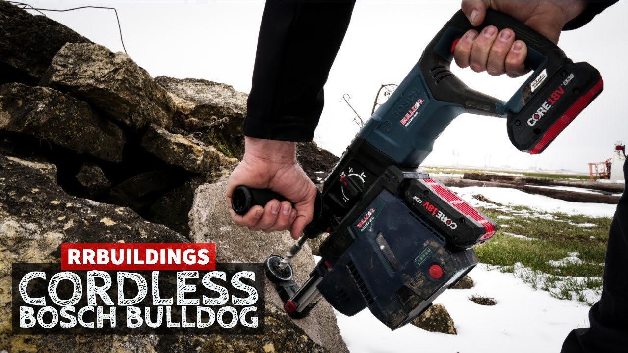 Cordless Bosch Bulldog SDS Plus 1