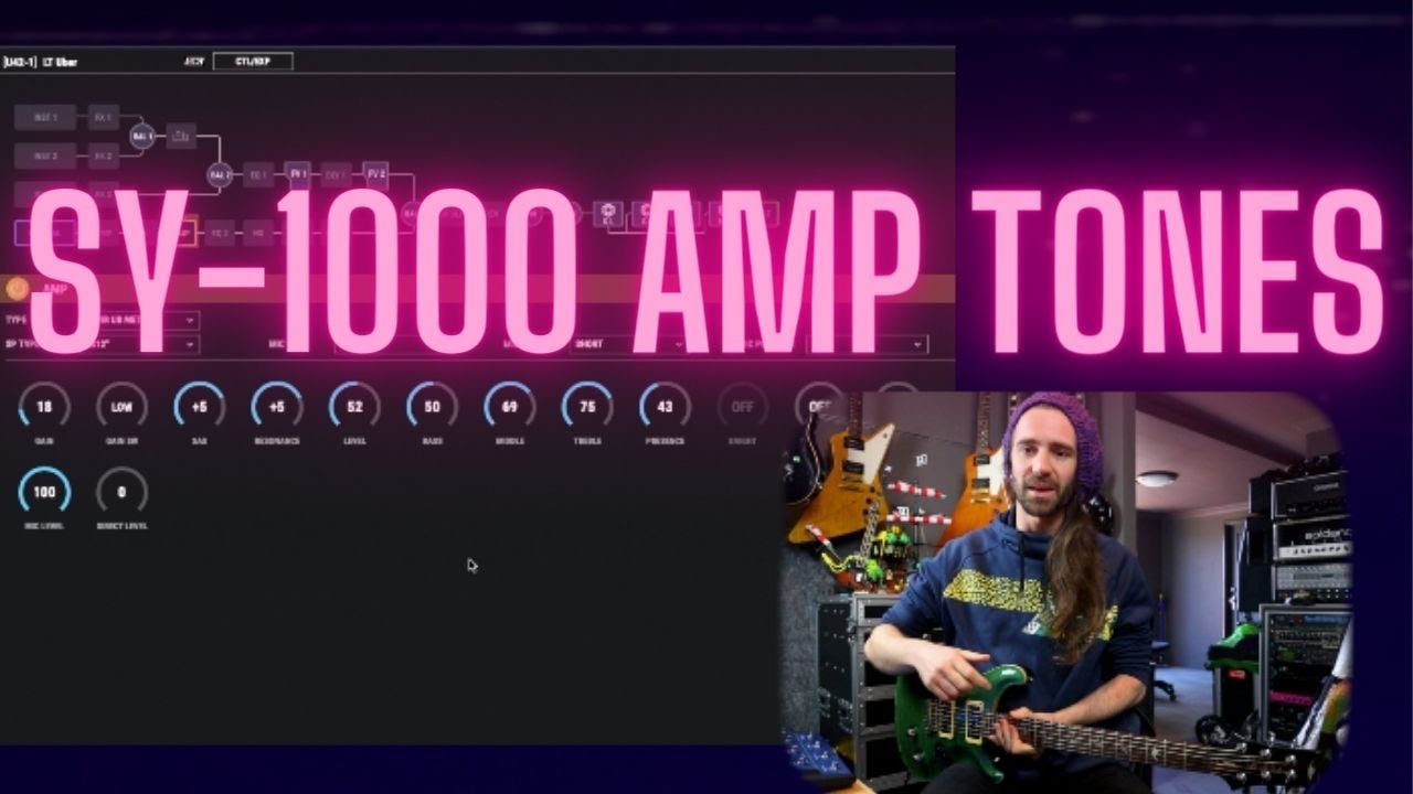 BOSS SY-1000 — просто моделирование усилителя
