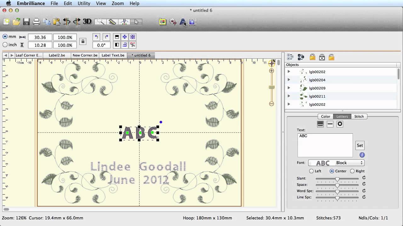 How to Make a Quilt Label in Embrilliance Essentials