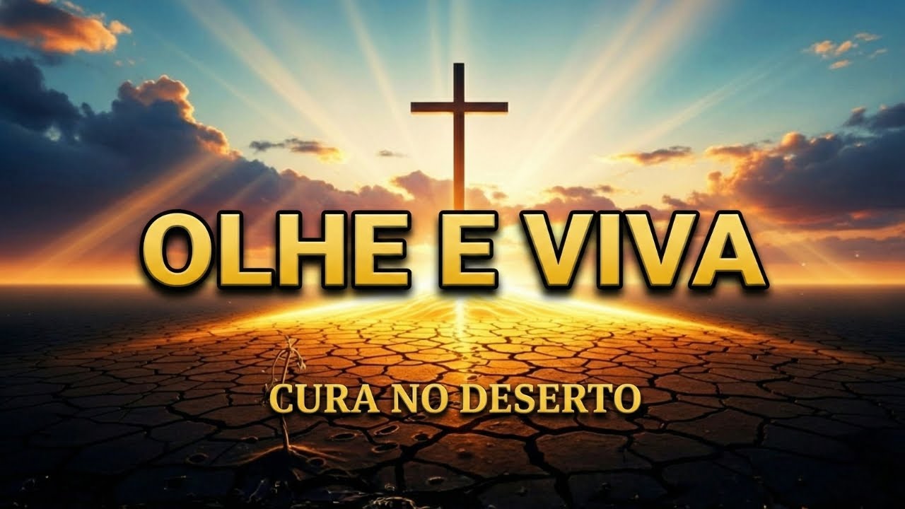 OLHE E VIVA: A Cura no Deserto | Hino da Exaltação da Santa Cruz (Com Letra)