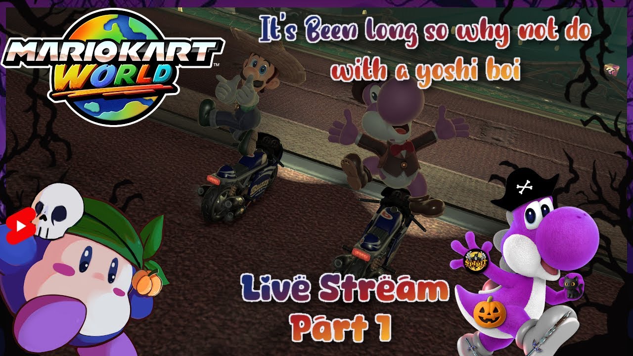 Mario Kart World Online Racing Part 1 A Long Wait Ft. @PartyYoshiK #shorts