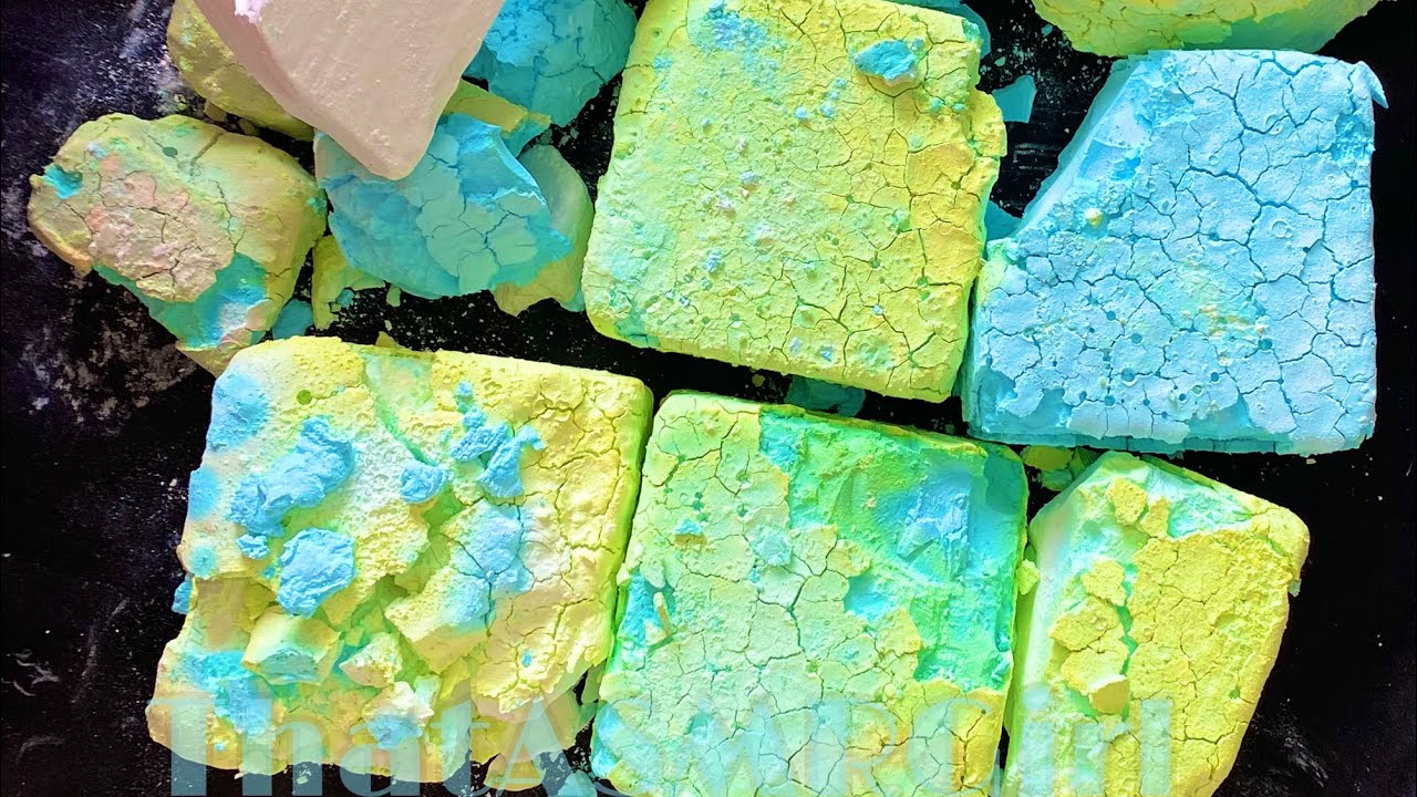 Dyed emerald green and blue pasted buttery BSN ✨💕// ASMR | buttery | soft Gymchalk.