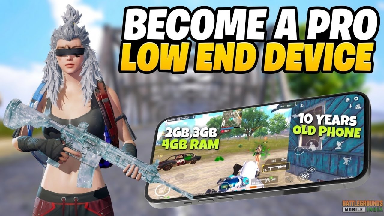 How to Become Pro Player in Low End Device | Low End Device Lag Fix | Tips & Tricks BGMI/PUBG Mobile