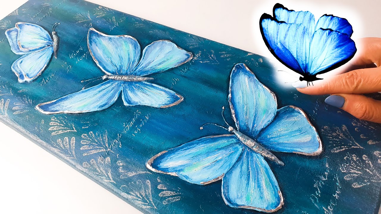 3D Butterflies UNBELIEVABLE Techniques!! So Satisfying 🤤 | AB Creative Tutorial