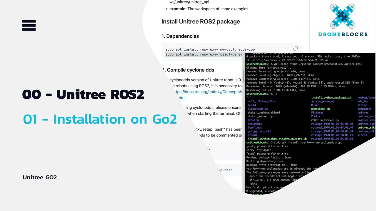 🚀 Unlock ROS2 on your Unitree Go2 Robot Dog!🤖⚙️💡  #robotics